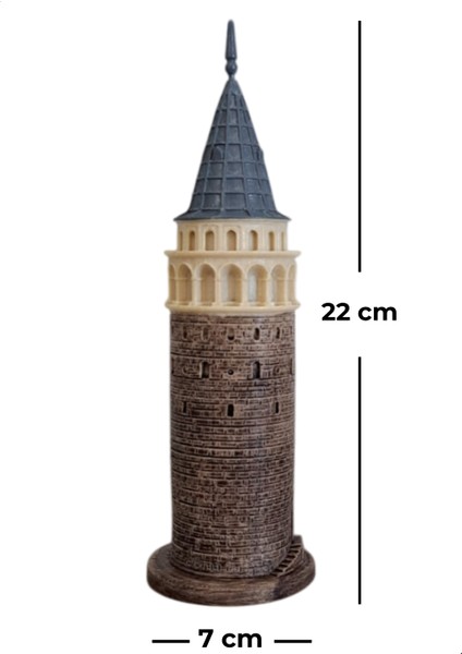 Galata Kulesi Biblo - Orta Boy (22 cm) fiyatları
