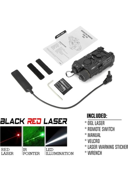 Ogl Eotech Plastik Kasa Yeşil Lazer+ Fener