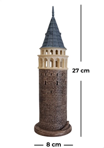 Galata Kulesi Biblo - Büyük Boy (27 cm) fiyatları