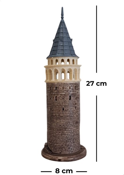 Galata Kulesi Biblo - Büyük Boy (27 cm) fırsatları