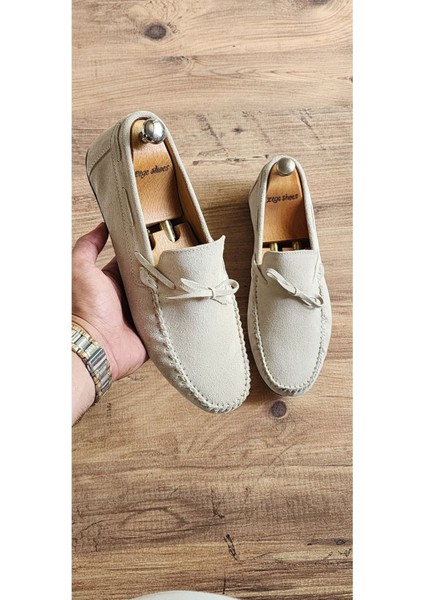 Erkek Içi Dışı Deri Casual Loafer Yazlık Ayakkabı