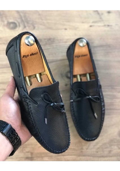 Erkek Içi Dışı Deri Casual Loafer Yazlık Ayakkabı