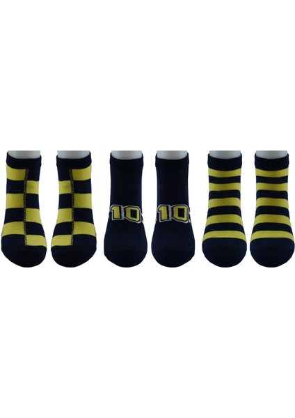 Taraftar Sarı Lacivert Çocuk Patik 6 Adet fiyatları