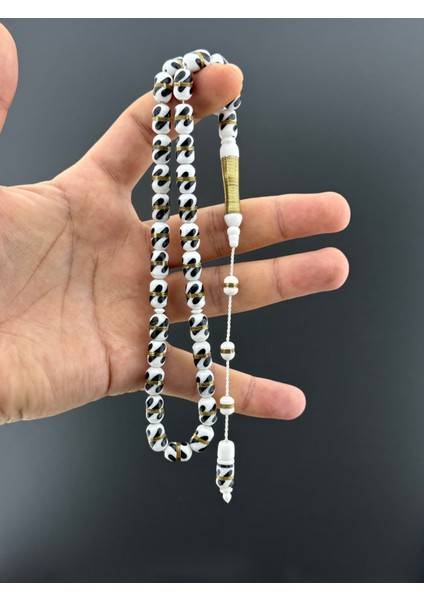 Pirinç Işlemeli Deve Kemiği Kapsül Kesim 7,50X11,50
