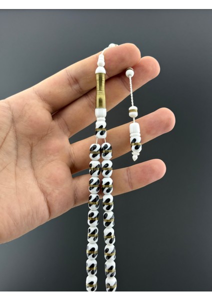 Pirinç Işlemeli Deve Kemiği Kapsül Kesim 7,50X11,50