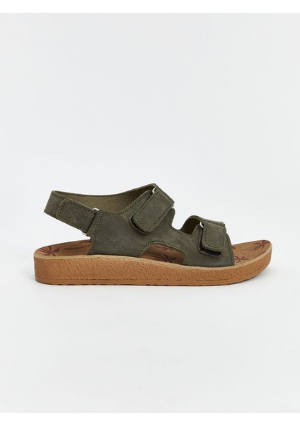 Lcw Steps Deri Görünümlü Erkek Çocuk Sandalet (S5)