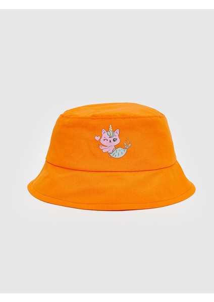 Lcw Baby Baskılı Kız Bebek Bucket Şapka (S5)