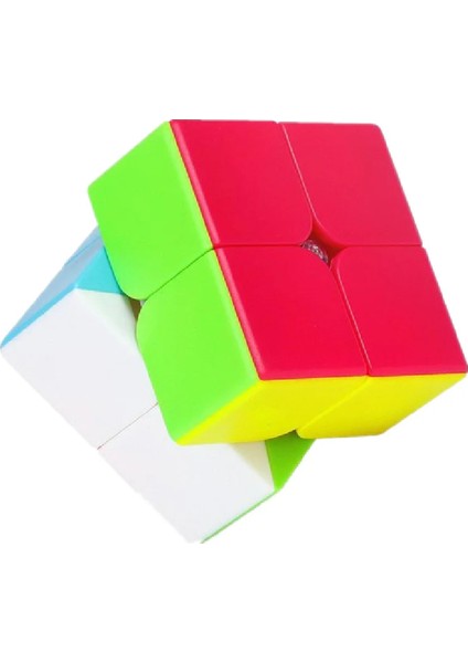 Qy 2x2 Stıckerless Profesyonel Speed Cube -2x2 Zeka Sabır Küpü