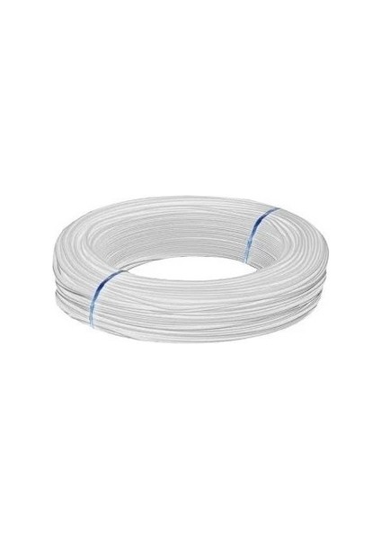 1x0,50 mm Zil Teli Kalaylı Kırmızı 75 Metre Top