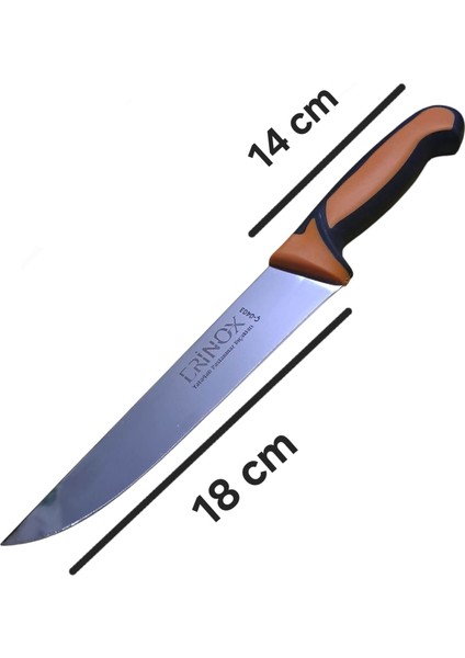 3'lü Kurban Bıçak Seti Et, Kemik ve Deri Soyma Bıçağı