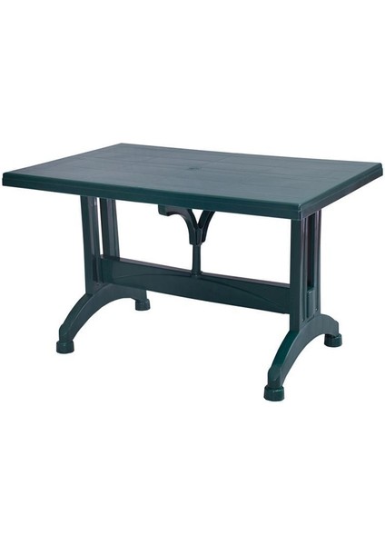 MT-GF212 Prima Ancora Plastik Dikdörtgen Bahçe Balkon Masa 75 x 120 cm