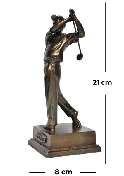 Samsun Golf Kulübü Golfçü Heykeli Biblo