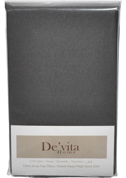 Pamuk Penye Yastık Kılıfı (Flaplı-2 Adet)