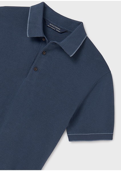 Erkek Çocuk Polo Yaka Tişört Lacivert 6129 modelleri