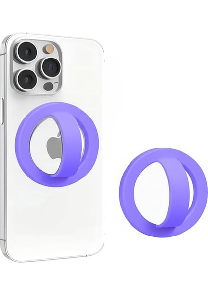 Apple iPhone 12 Manyetik Mıknatıslı Yüzüklü Halka Tutucu