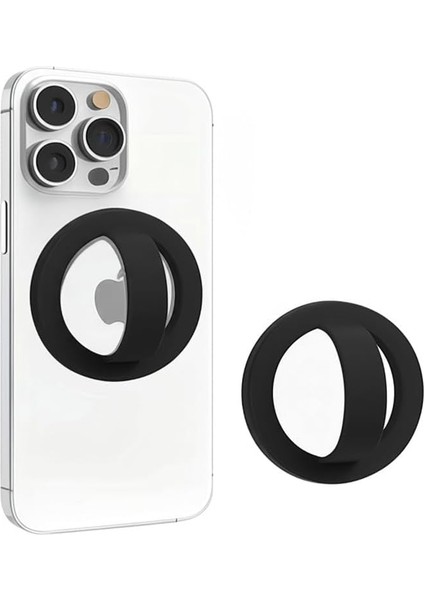Apple iPhone 12 Pro Manyetik Mıknatıslı Yüzüklü Halka Tutucu