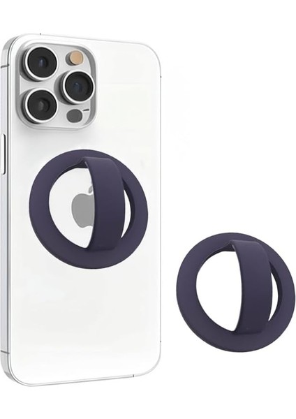 Apple iPhone 13 Pro Manyetik Mıknatıslı Yüzüklü Halka Tutucu