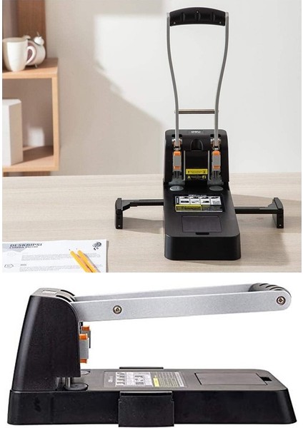 Büyük Delgeç 150 Yaprak Kapasiteli 1 Adet Arşiv Tipi Kollu Delgeç Metal Perfaratör Profesyonel Kağıt Delici Delgec modelleri