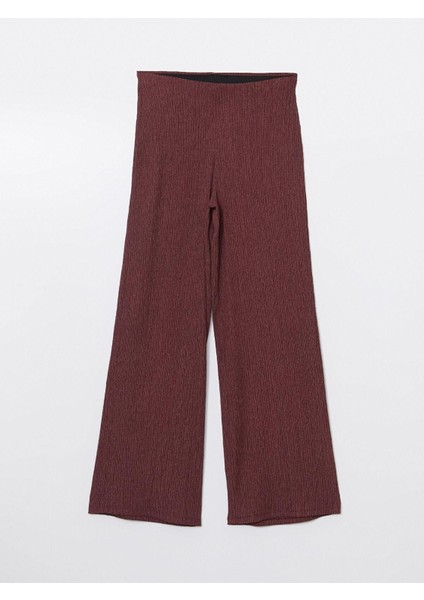 Lcw Modest Standart Fit Dokulu Geniş Paça Kadın Pantolon (S5) indirimleri