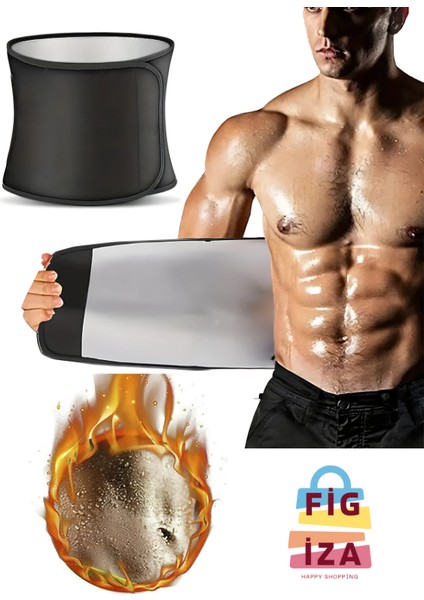Termal Sauna Zayıflama Bel Göbek Eritme İncelme Terleme Korsesi Termal Sauna Kemer Korse