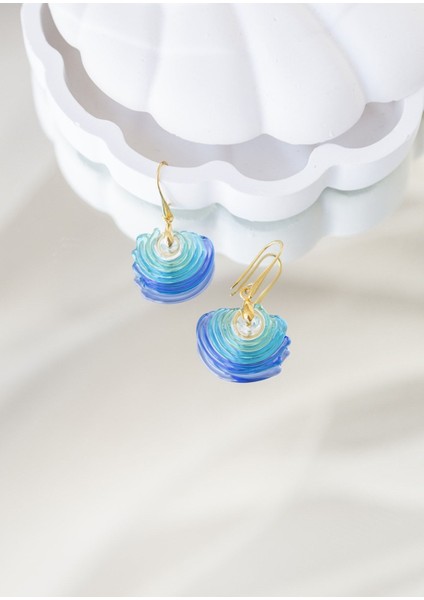 Murano Deniz Dalgası Küpe