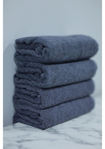 Kuaförlere Özel Boya Tutmayan Mikrofiber Saç Havlusu 50 x 90 cm 4'lü Set