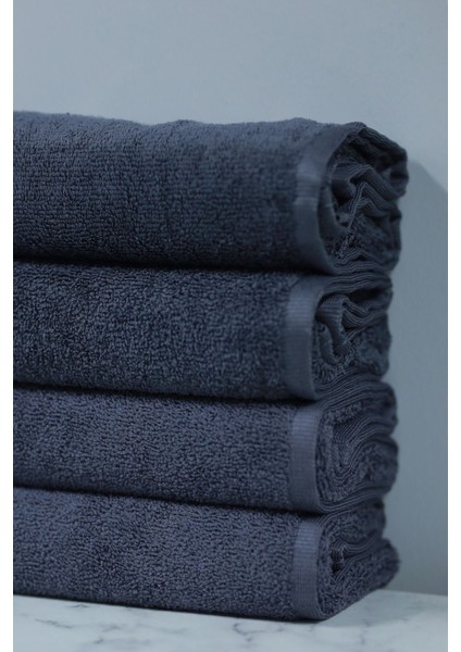 Kuaförlere Özel Boya Tutmayan Mikrofiber Saç Havlusu 50 x 90 cm 4'lü Set