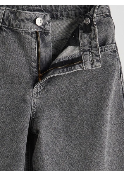 Lcw Kids Beli Ayarlanabilir Lastikli Kız Çocuk Jean Pantolon (S5) modelleri