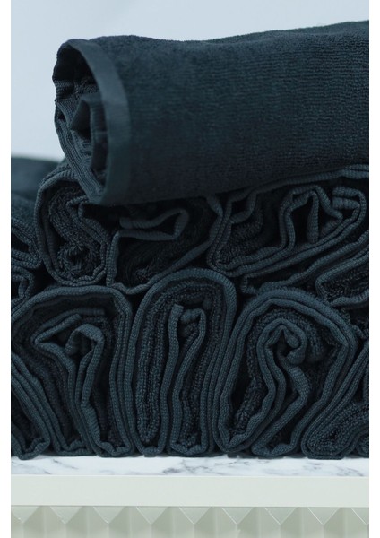 Kuaförlere Özel Boya Tutmayan Mikrofiber Saç Havlusu 50 x 90 cm 2'li Set