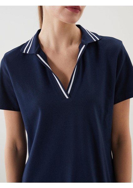 Lcwaıkıkı Classic Polo Yaka A Kesim Pike Elbise (S5) fiyatları