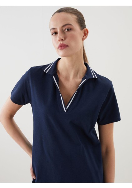 Lcwaıkıkı Classic Polo Yaka A Kesim Pike Elbise (S5) modelleri