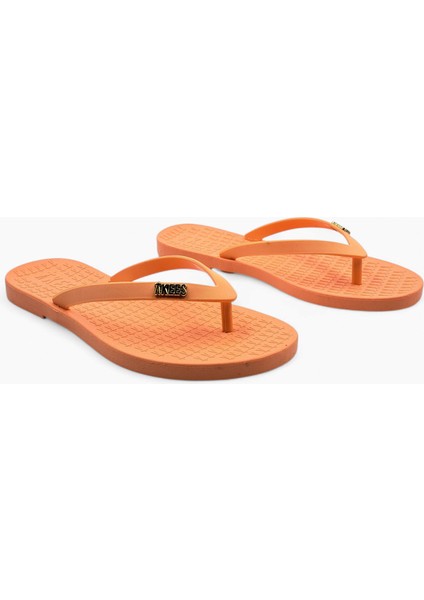 Tp201 Somon Renk Flip Flop Kadın Parmak Arası Plaj Terlik modelleri