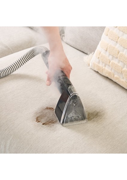 Vantuz Deepclean Halı ve Koltuk Yıkama Makinesi Antrasit