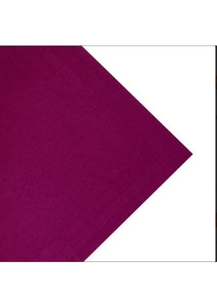 Toptanhobi.com Mürdüm Kalın Keçe 50*50 cm 1 Adet