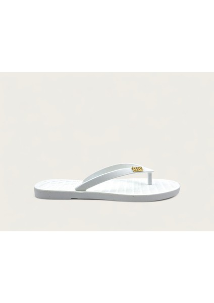 Tp201 Beyaz Renk Flip Flop Kadın Parmak Arası Plaj Terlik fiyatları