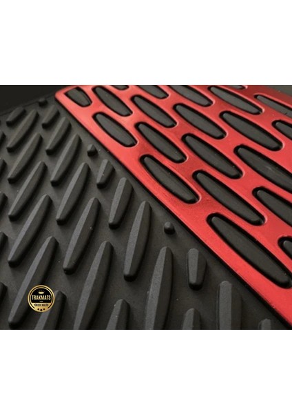 Kıa Rıo Sedan 2005-2011 Kesilebilir Havuzlu Oto Paspas Kırmızı fırsatları