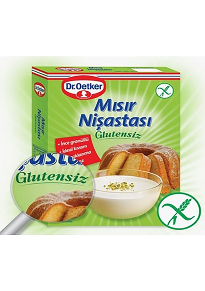 Dr.oetker x 3 Paket Glutensiz Mısır Nişastası 150GR