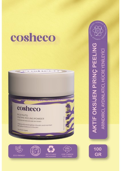 Aktif Oksijen Pirinç Peeling | Arındırıcı,