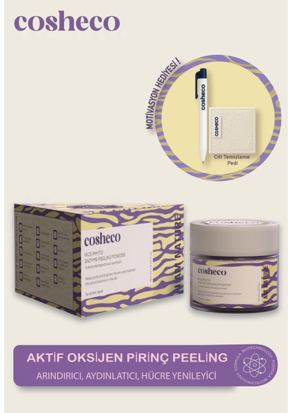 Aktif Oksijen Pirinç Peeling | Arındırıcı, indirimleri