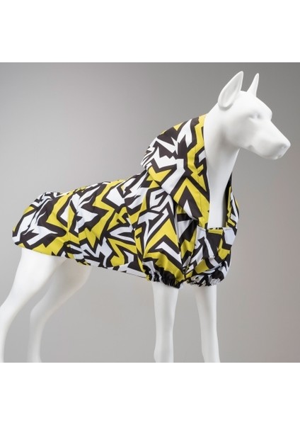 Crunch Içi Fileli Su Geçirmez Köpek Yağmurluğu