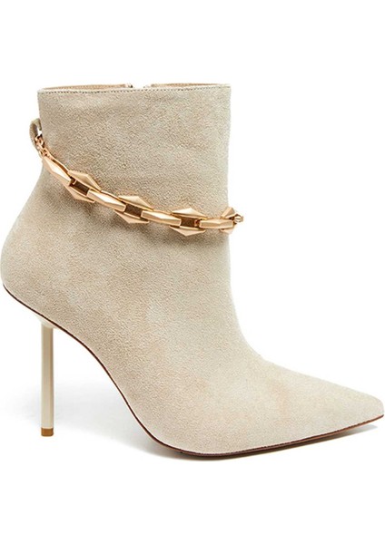 Ince Topuklu Neolit Taban Topuklu Bot 281-8012 Kadın Bot