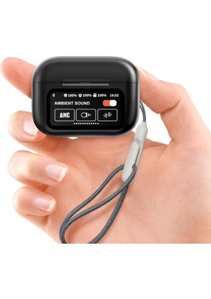Pro 2 Anc Dokunmatik Ekranlı Bluetooth Kulaklık Ios Android Tüm Telefonlara Uyumlu