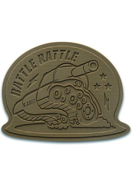 5.11 Battle Rattle Desert Patch