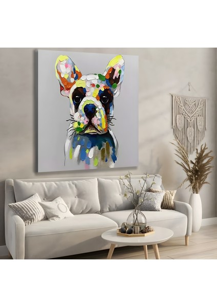 Sevimli Köpek Kanvas Tablo fırsatları