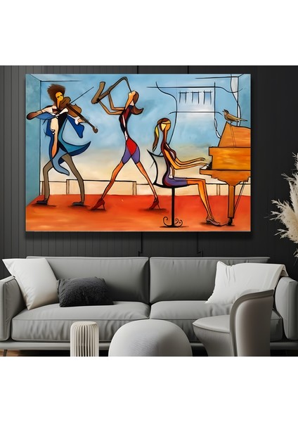 Müzik Kanvas Tablo