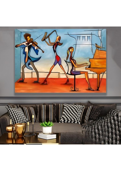 Müzik Kanvas Tablo modelleri