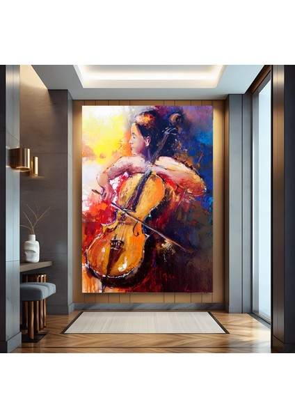 Gitar Kanvas Tablo