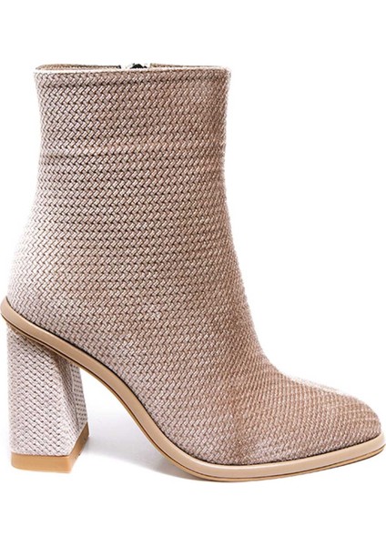 Kalın Topuklu Neolit Taban Topuklu Bot 281-5040 Kadın Bot