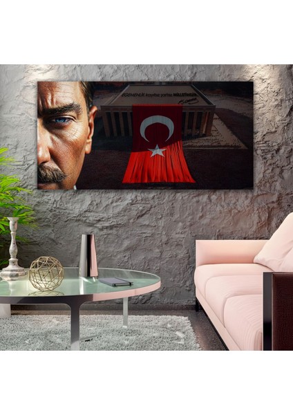 Atatürk Panoramik Kanvas Tablo fiyatları