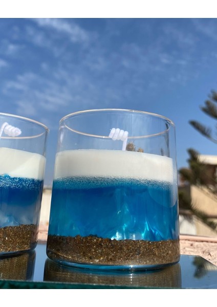 Renkli Jel Mum Parafini - Sarı -Açık Mavi - Yeşil - Kırmızı - Turuncu - Mavi Teraryum Jeli 150 gr Mum ve Teraryum Yapım Malzemesi